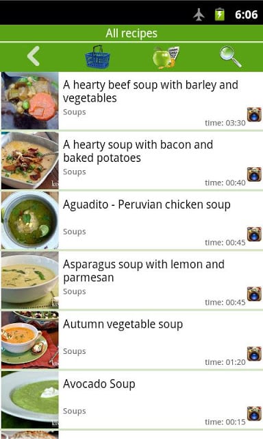 Soup recipes截图1