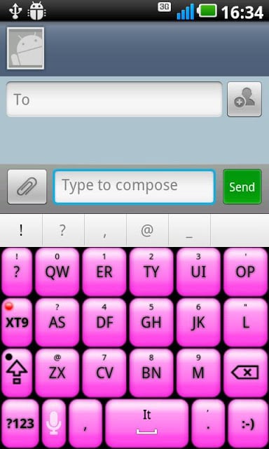 Pink Glow Better Keyboard Skin截图8