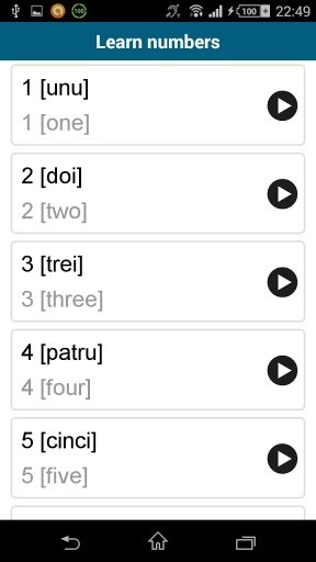 Learn Romanian - 50 languages截图3