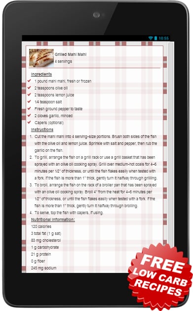 Low Carb Recipes (Free)截图2