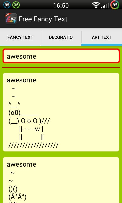 Fancy Text Generator App截图5