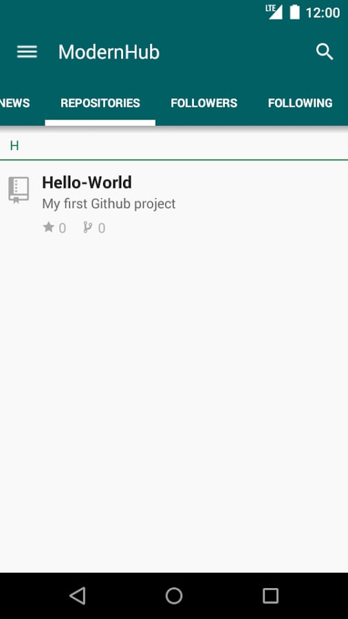 ModernHub for GitHub截图8