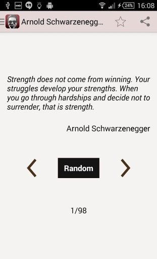 Arnold Schwarzenegger Quotes截图5