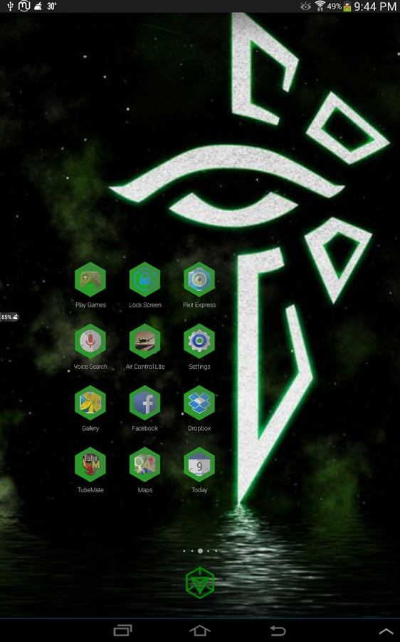 Ingress Green Icons截图1