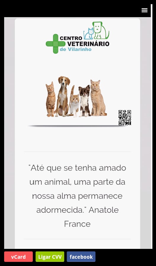 Centro Veterin&aacute;rio Vilar...截图3