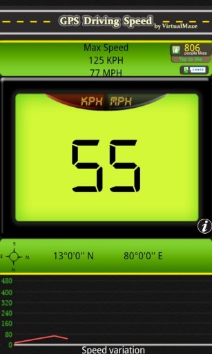 GPS Driving Speed截图3