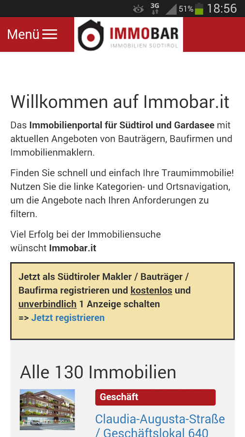 Immobar - Immobilien Südtirol截图2