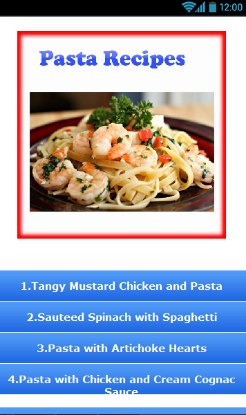 Pasta Recipes !截图1