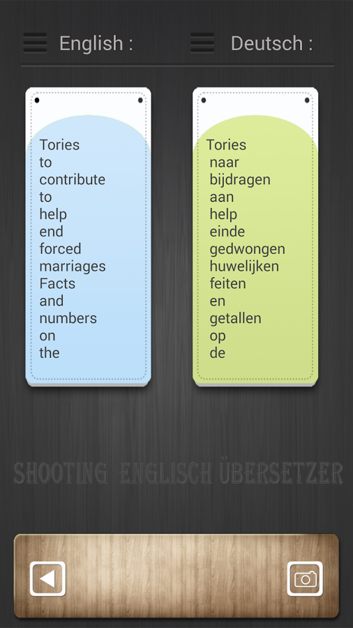 Shooting Englisch Übersetzer截图5