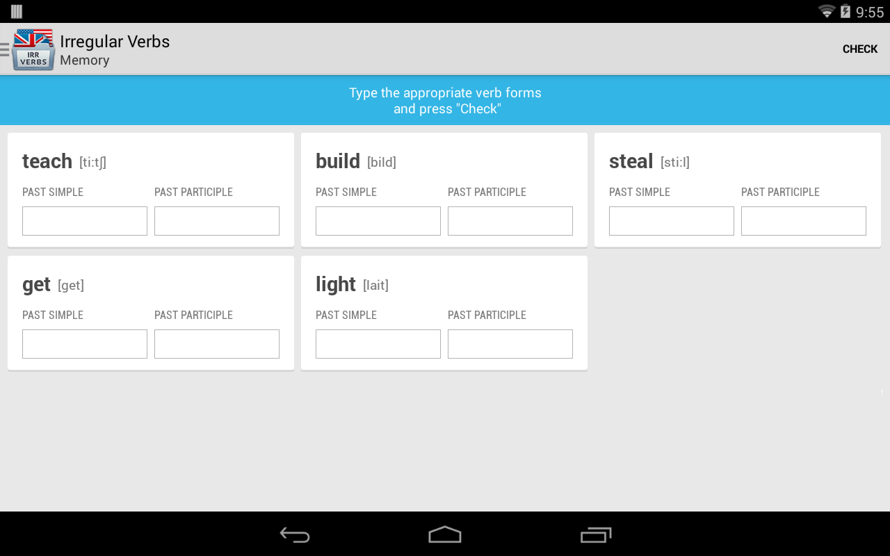 Irregular Verbs (EN/US)截图4