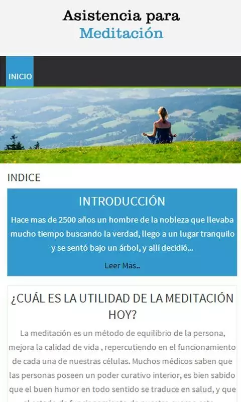 Asistencia para Meditación截图1