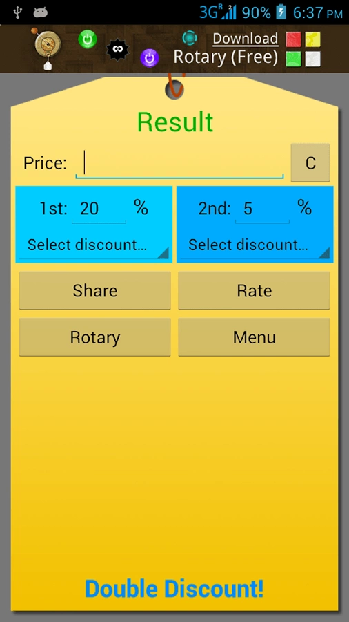 Double Discount Calculator截图3