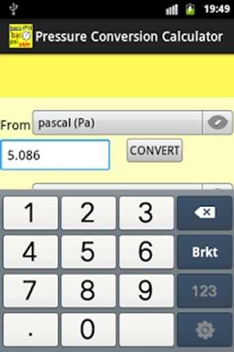 Pressure Conversion Calculator截图3