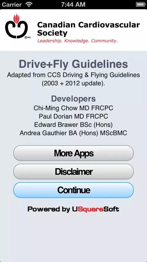 CCS Driving Guidelines截图1