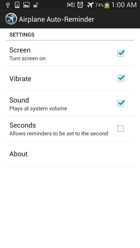 Airplane Mode Reminder截图1
