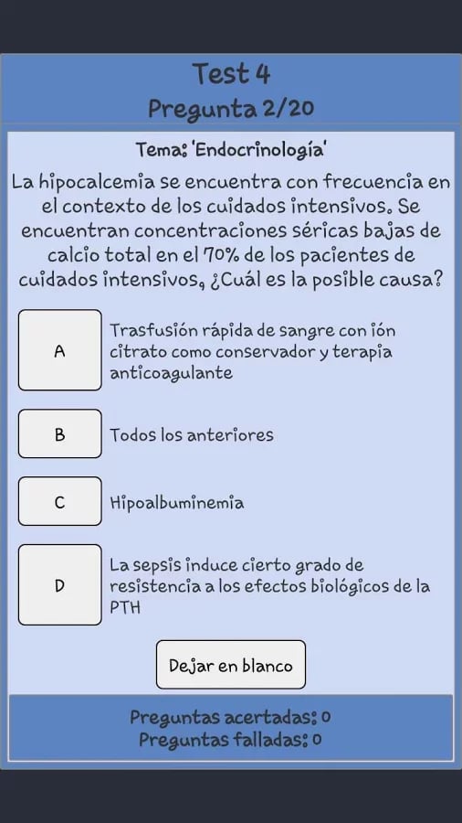 TestOpos Medicina General截图10