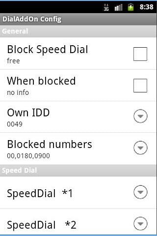 Block dialing costly numbers截图3