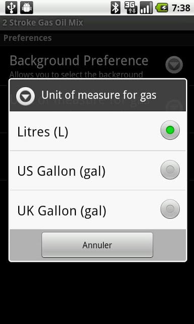 2 Stroke Gas Oil Mix Calc截图4