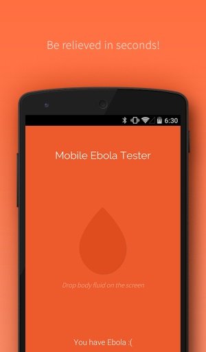 Mobile Ebola Tester截图1