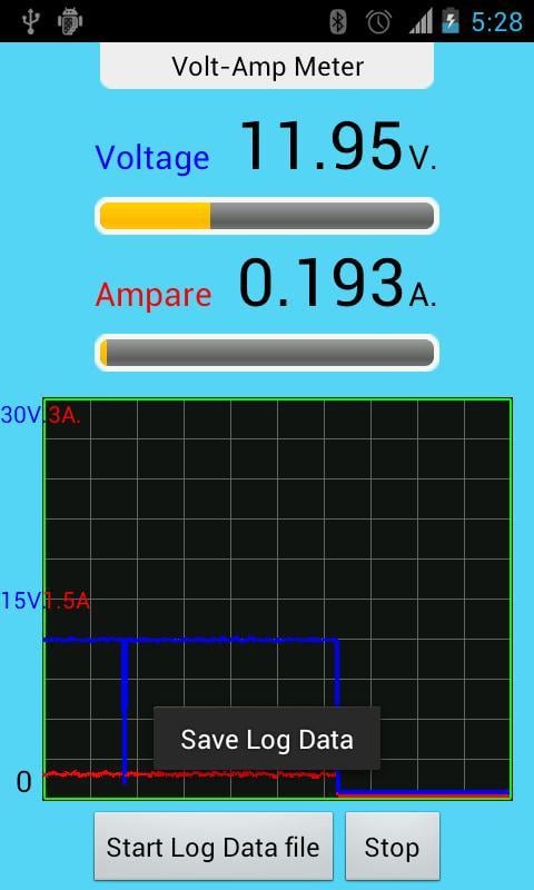 IOIO Volt Amp Meter截图4