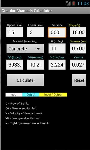 循环通道计算器 Circular Channels Calculator截图2