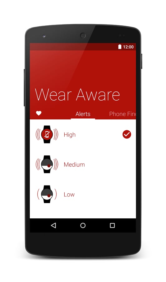 Wear Aware - Phone Finde...截图2