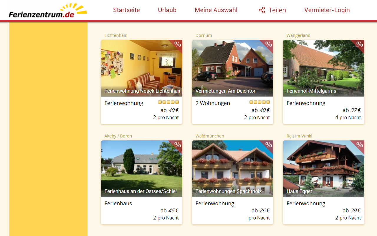 Ferienzentrum.de – Urlaub截图2