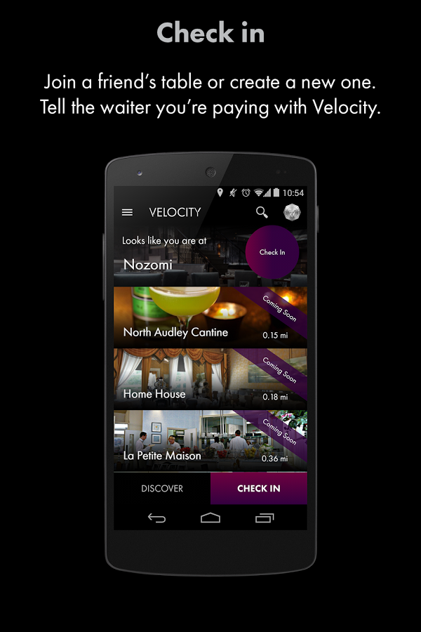 Velocity - Restaurant App截图1