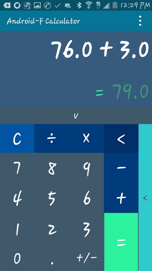 Android-F (Flat) Calcula...截图1