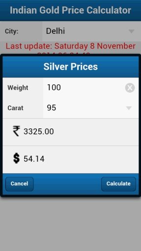 Indian Gold Price Calculator截图1