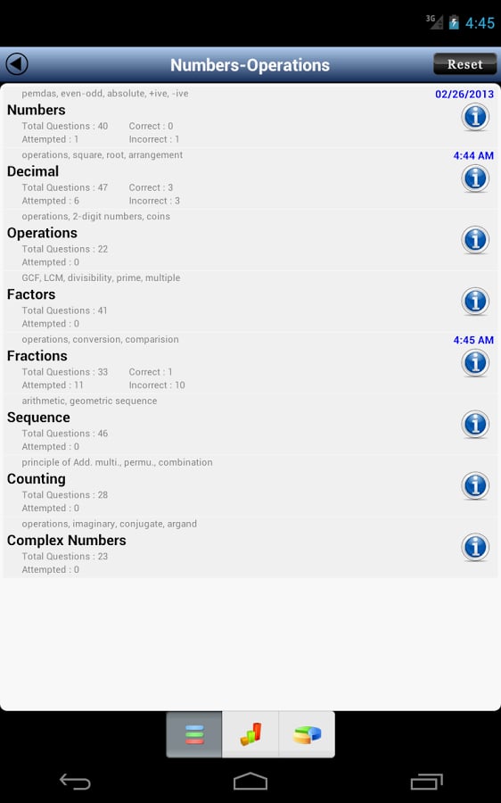 SAT Math Lite截图4