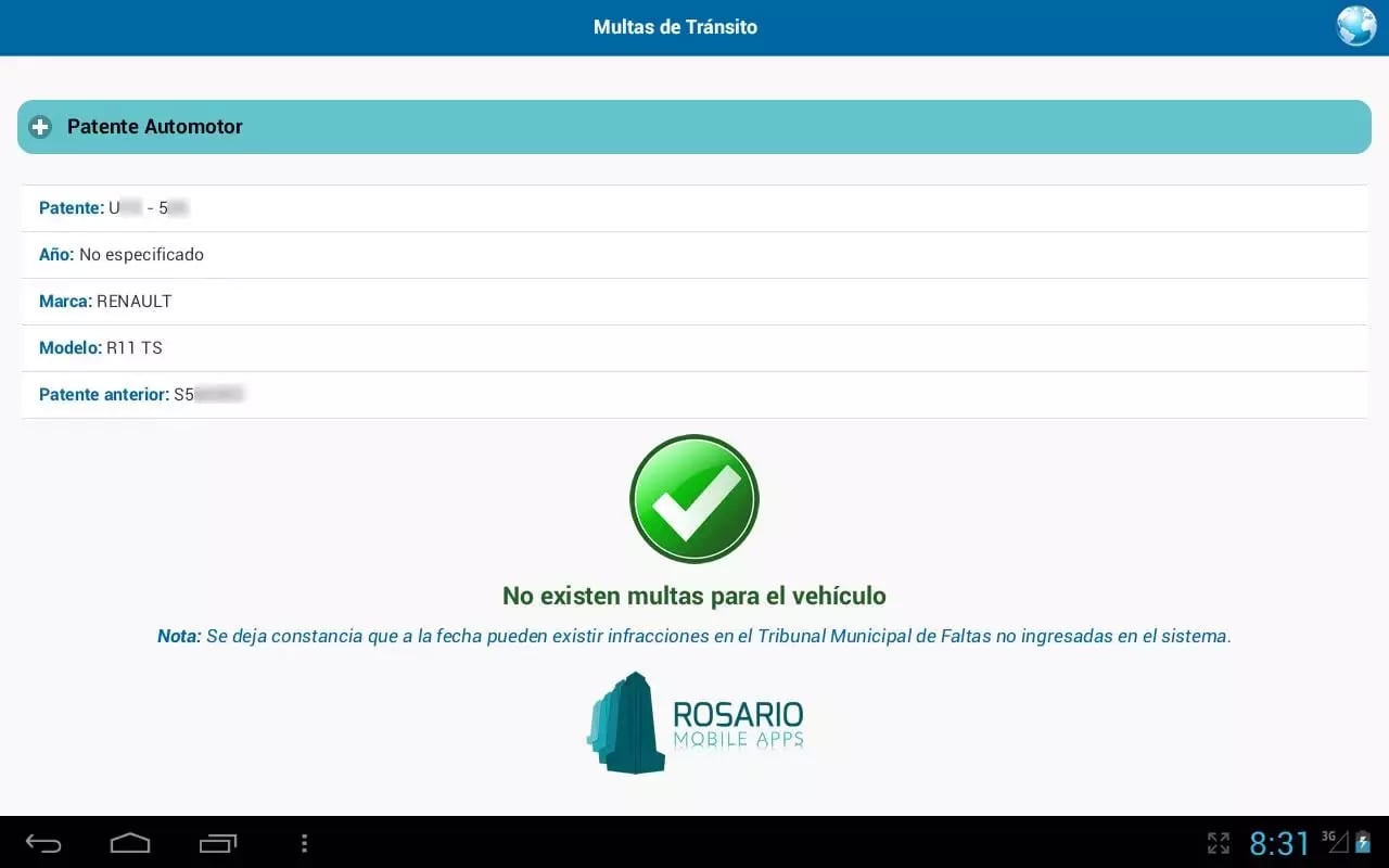 Multas de Tránsito Rosario截图10