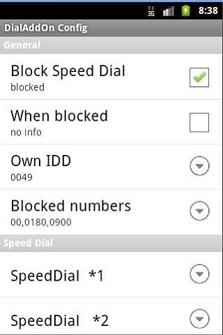 Block dialing costly numbers截图4