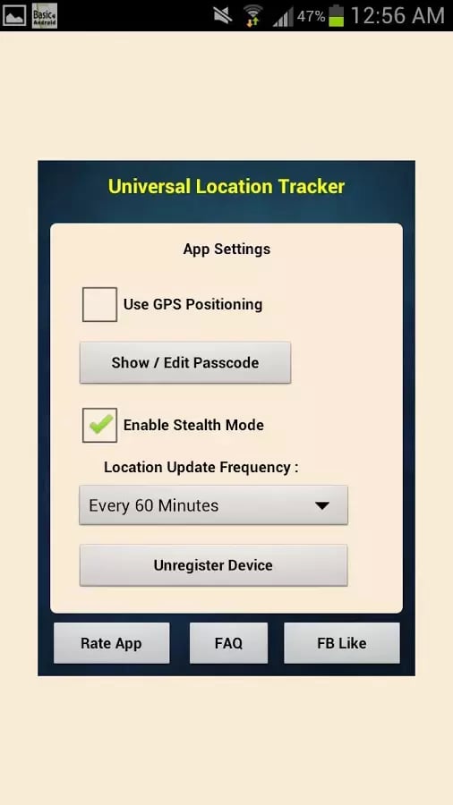 Universal Location Track...截图1