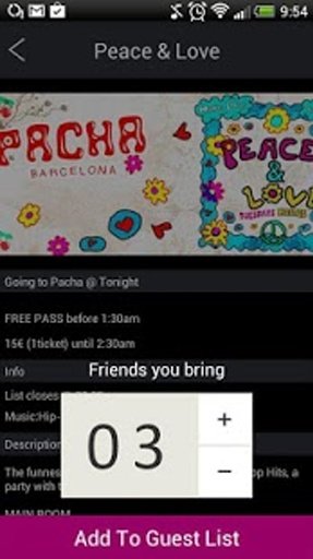 Listar Barcelona Nightlife截图1