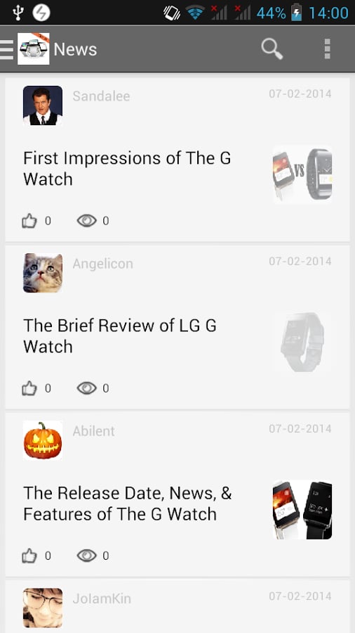 Guide for LG G Watch截图3