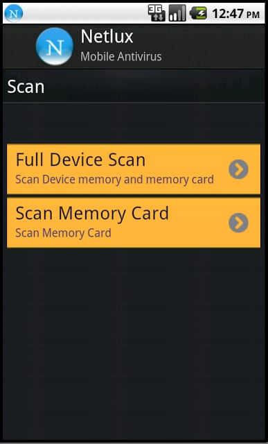 Netlux Mobile Antivirus截图3
