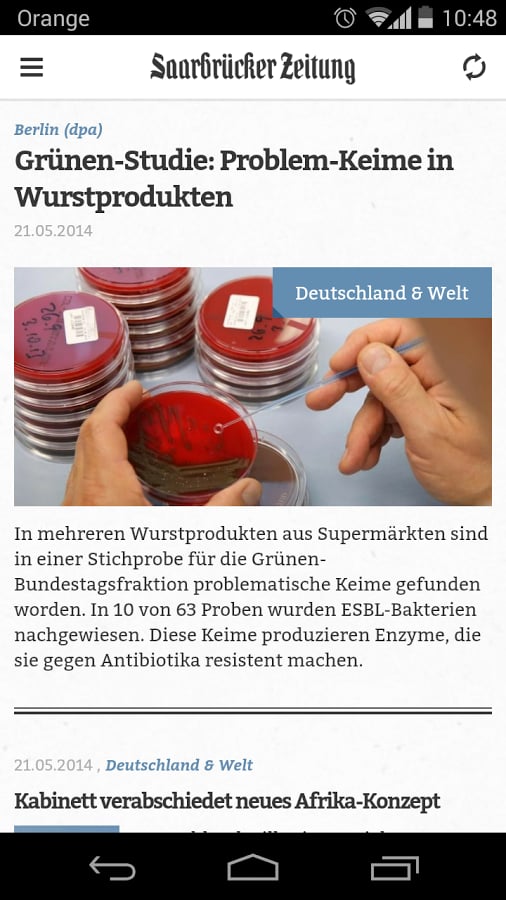 Saarbr&uuml;cker Zeitung - SZ...截图4