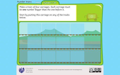 Number trains: numbers 1-20截图6