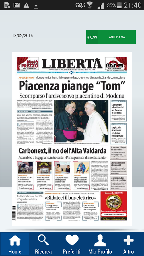 Libertà Edicola digitale截图5