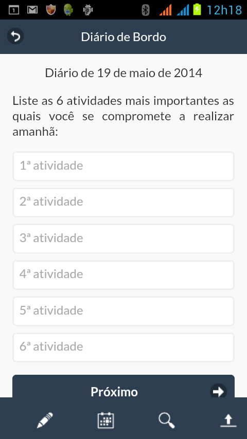 Coaching: Diário de Bordo截图4