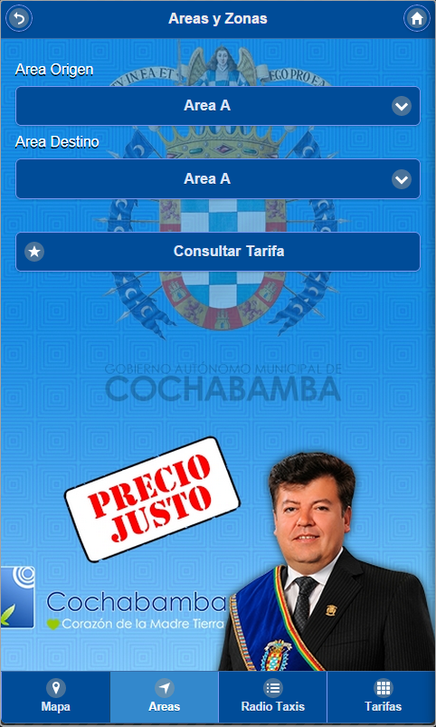 Tarifas Taxis Cochabamba截图4