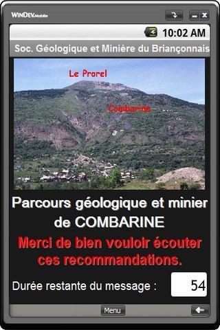 Site géologique de Combarine截图1