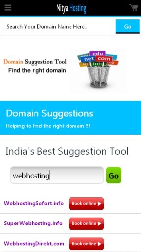 Domains &amp; Hosting-NityaHosting截图4