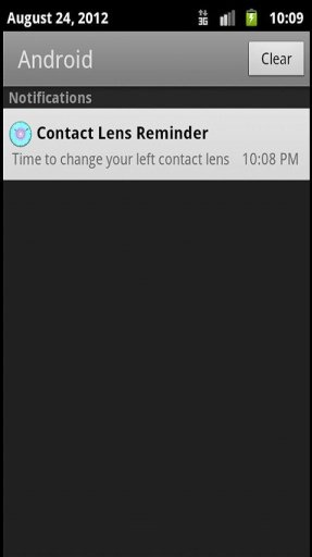 Contact Lens Notifier Free截图3