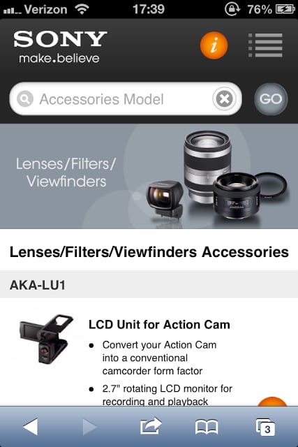 Sony DI Accessory Guide 2.1截图4