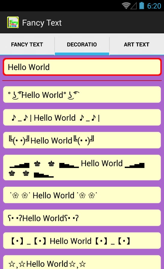 Fancy Text Generator App截图6