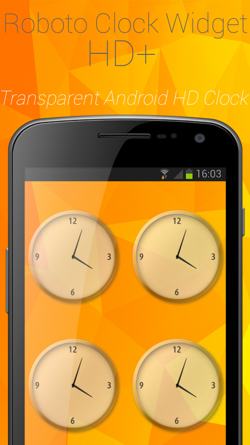 Roboto Clock Widget HD - Trial截图11