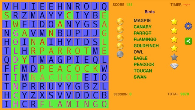 Word Search Puzzle wORD SEEk截图5