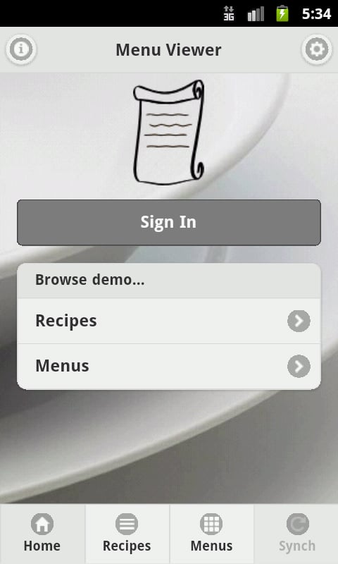 Menu Viewer截图1